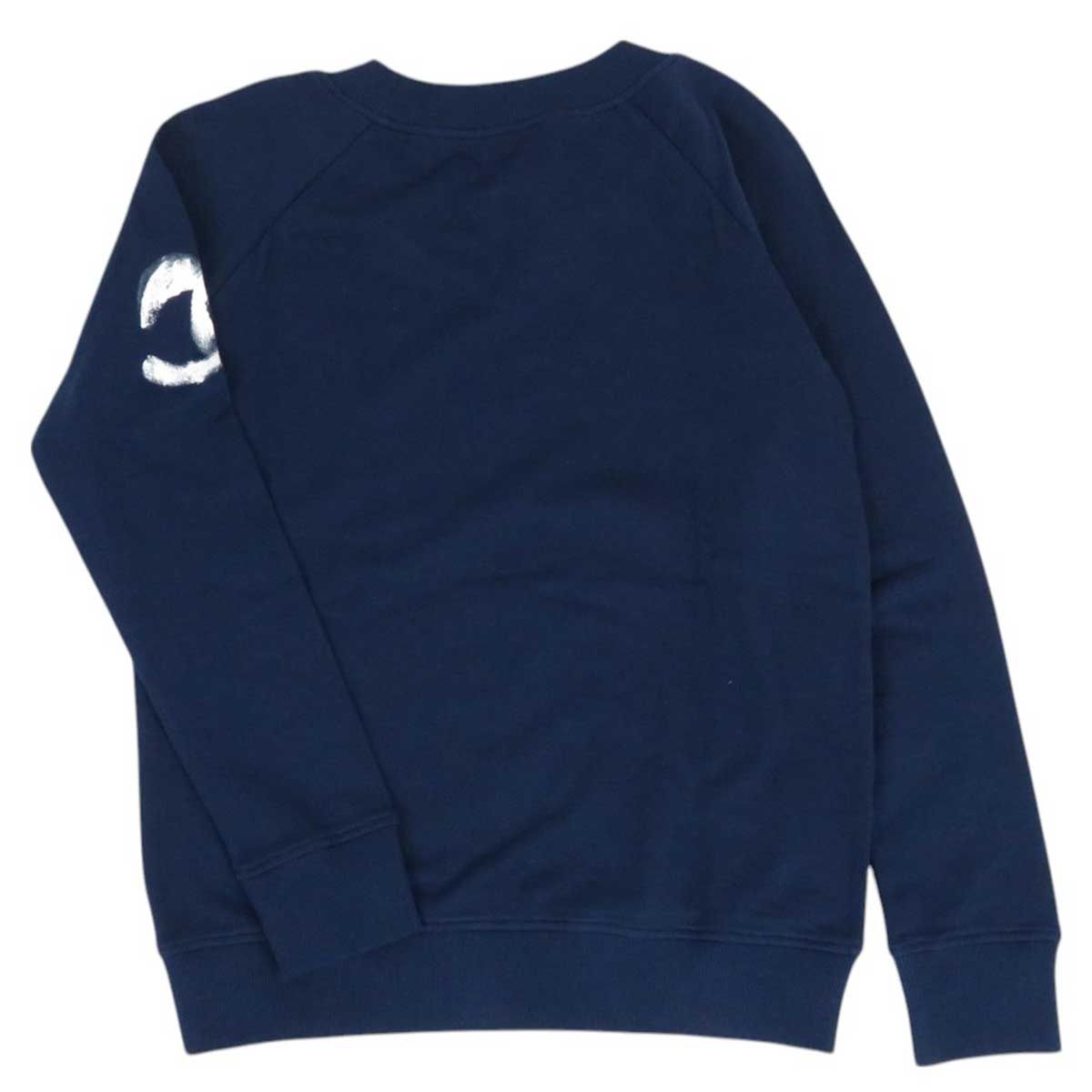 シャネル ココマーク 2013 クリスマス 限定 スウェット C63121K06167 レディース ネイビー CHANEL 中古 【アパレル・小物】 シャネル ココマーク 2013 クリスマス 限定 スウェット