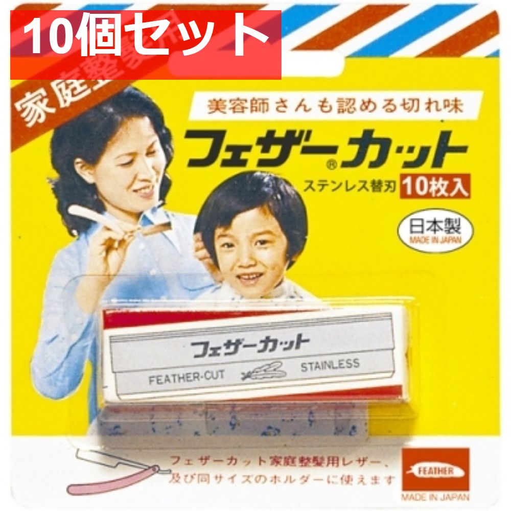 家庭整髪用カット替刃 10枚 10個セット