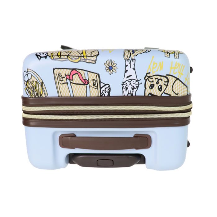 マンハッタナーズ スーツケースSサイズ cat キャリー 猫柄 防災 スーツ