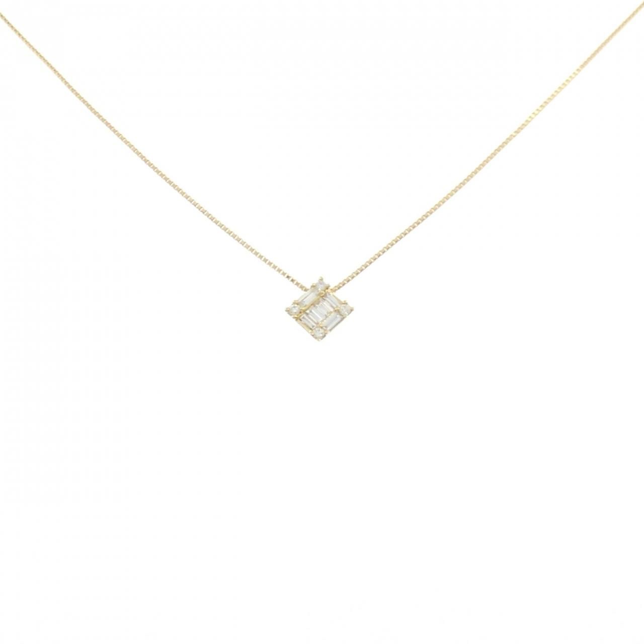 ベルシオラ ダイヤモンド ネックレス 0.37CT - メルカリ