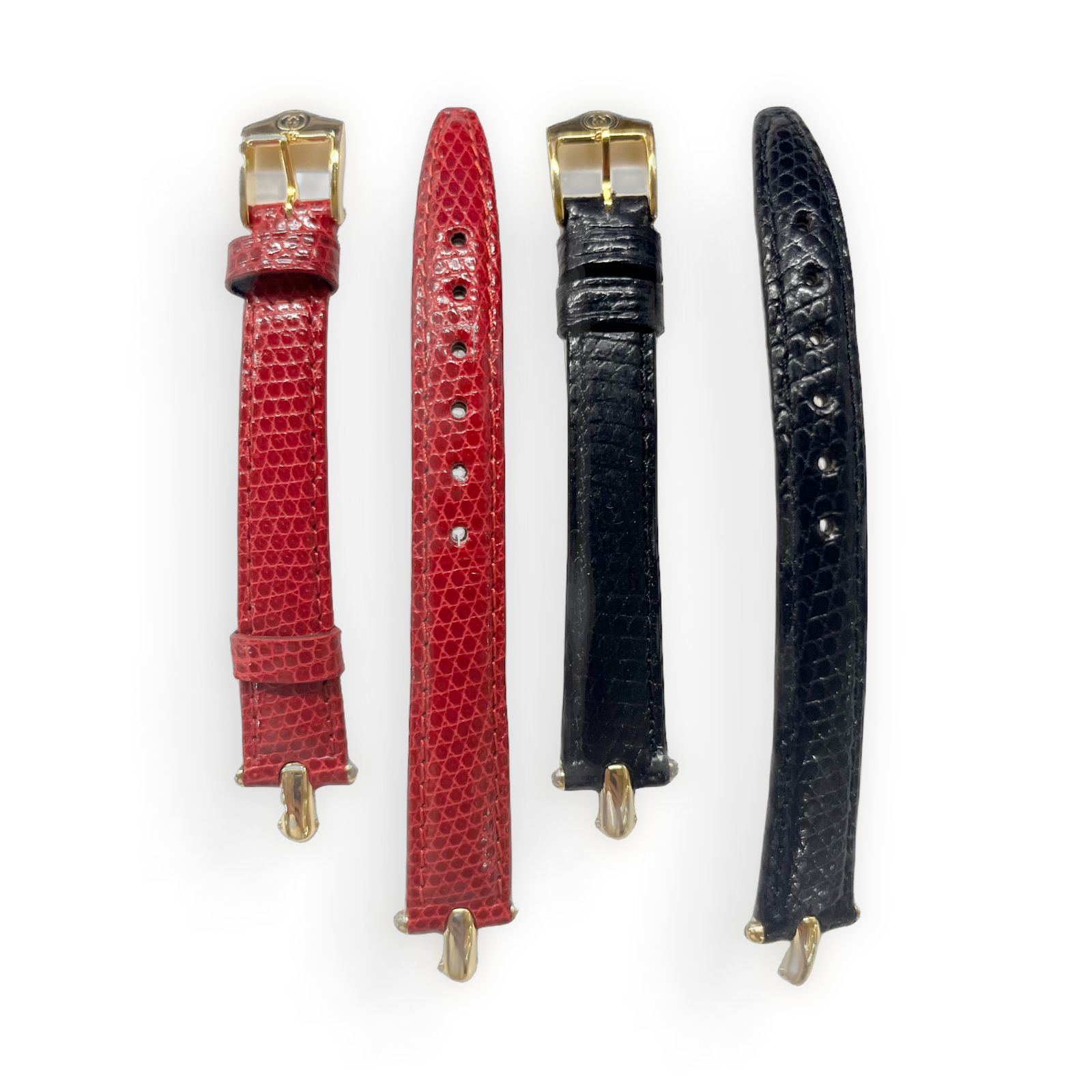 時計ベルト GUCCI 1800l 純正バンド 12mm 7リザード