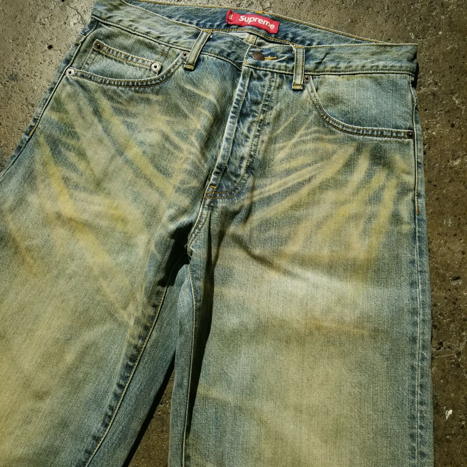 Supreme 25aw Regular Jean Dirty Indigo 30 シュプリーム レギュラー 