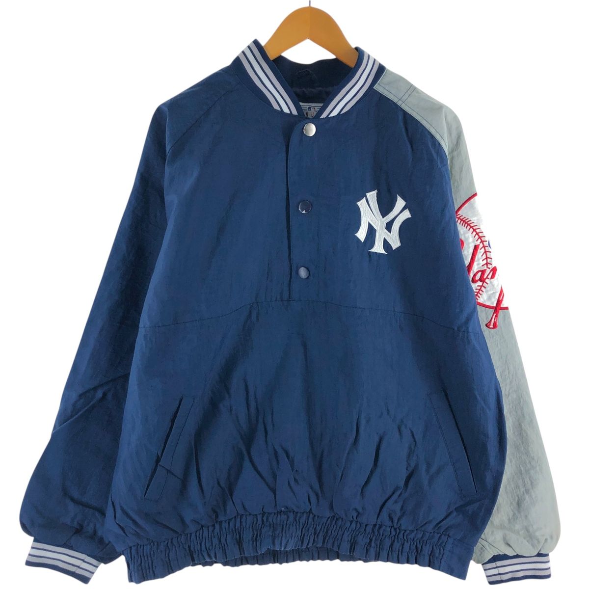 古着 スターター Starter MLB NEW YORK YANKEES ニューヨーク