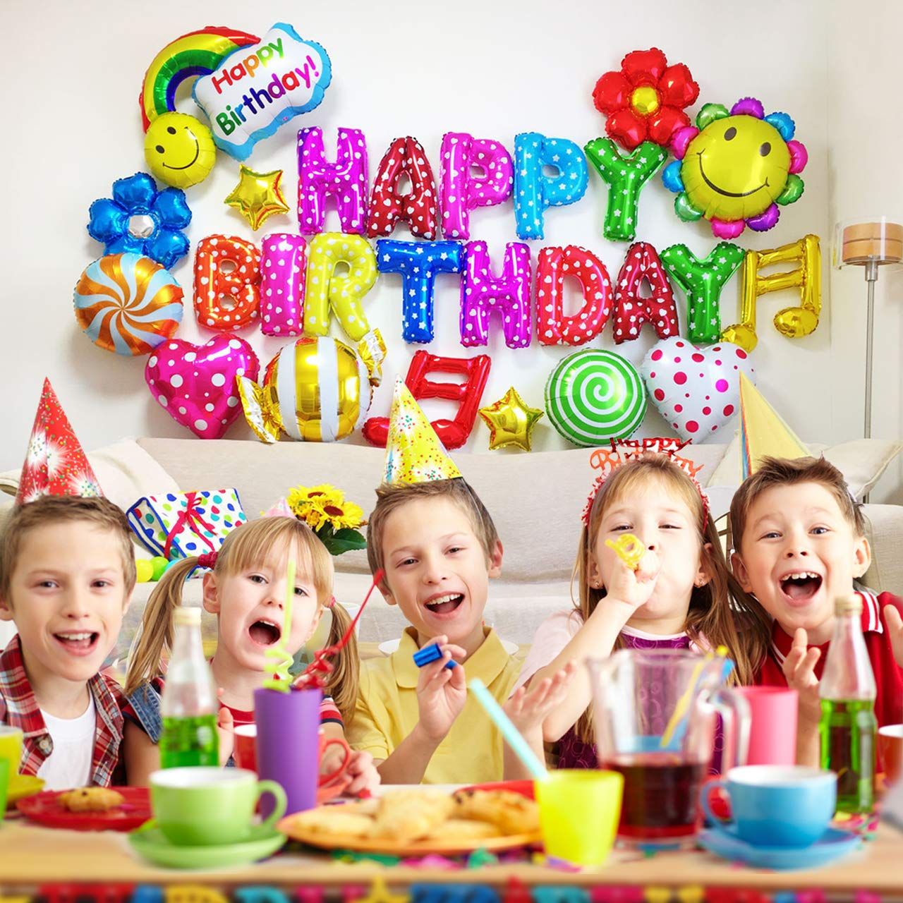 新品 ( Radiant Party ) 誕生日 バルーン 豪華26ピース 飾り付け セット