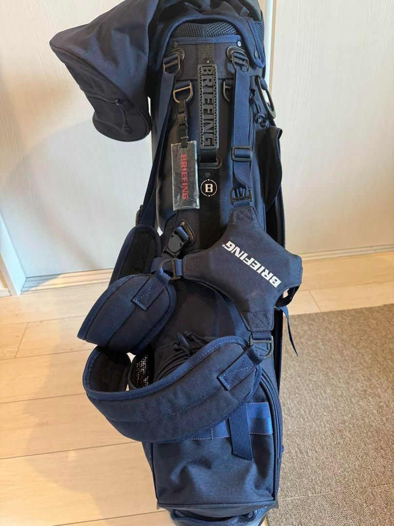BRIEFING スタンド付きキャディバッグ ネイビー BRIEFING スタンド付きキャディバッグ ネイビー - メルカリ