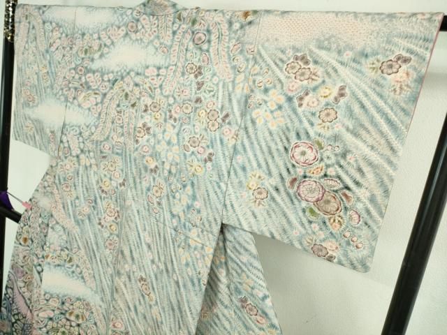 【十七代京屋林蔵】本結城紬　辻が花　総絞り 楽天市場】京屋林蔵の通販 【十七代京屋林蔵】本結城紬 辻が花 総絞り