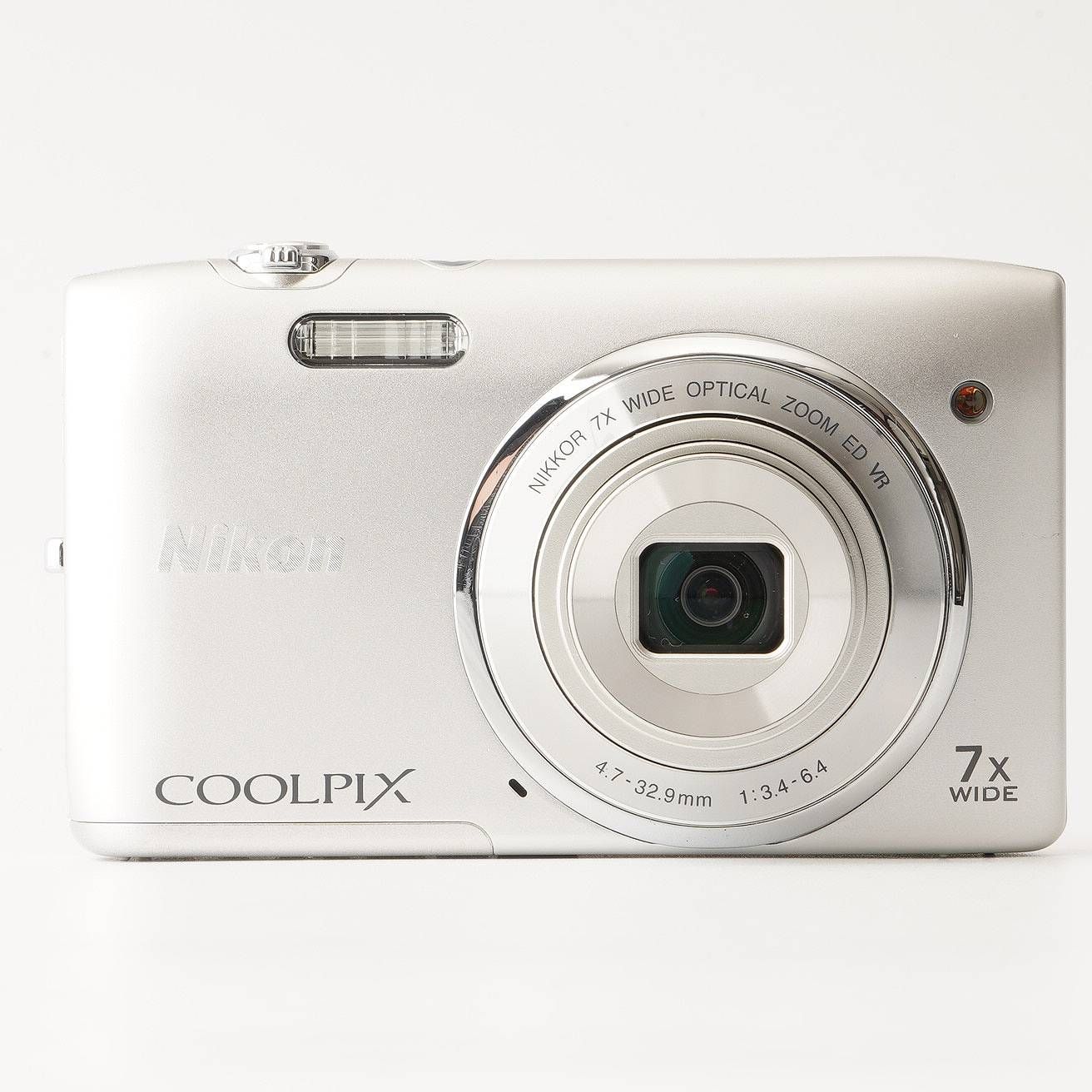 ニコン Nikon COOLPIX S3500 シルバー 7xズーム コンパクトデジタル