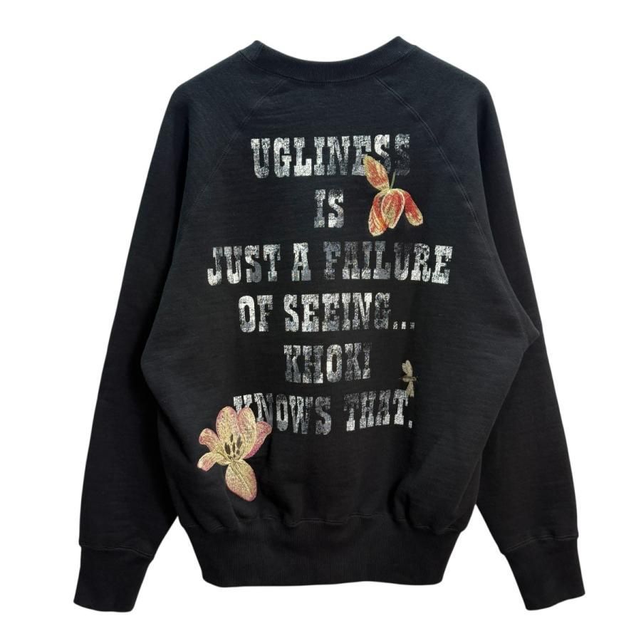 KHOKI 24aw size2ビンテージ加工スウェット KHOKI 24aw size2ビンテージ加工スウェット