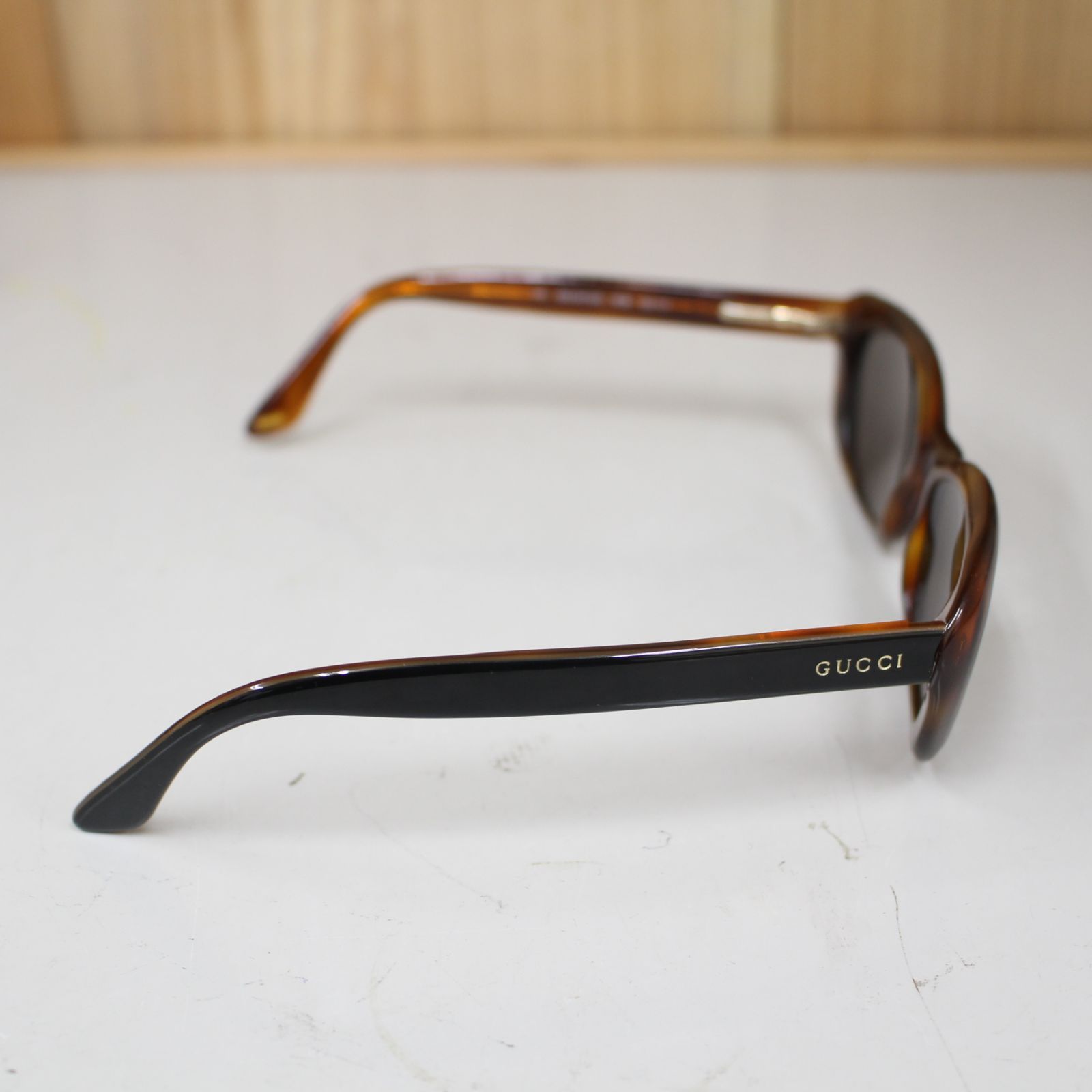 422)GUCCI グッチ サングラス 135 GG 2415/S 9CB 茶 ケース付き