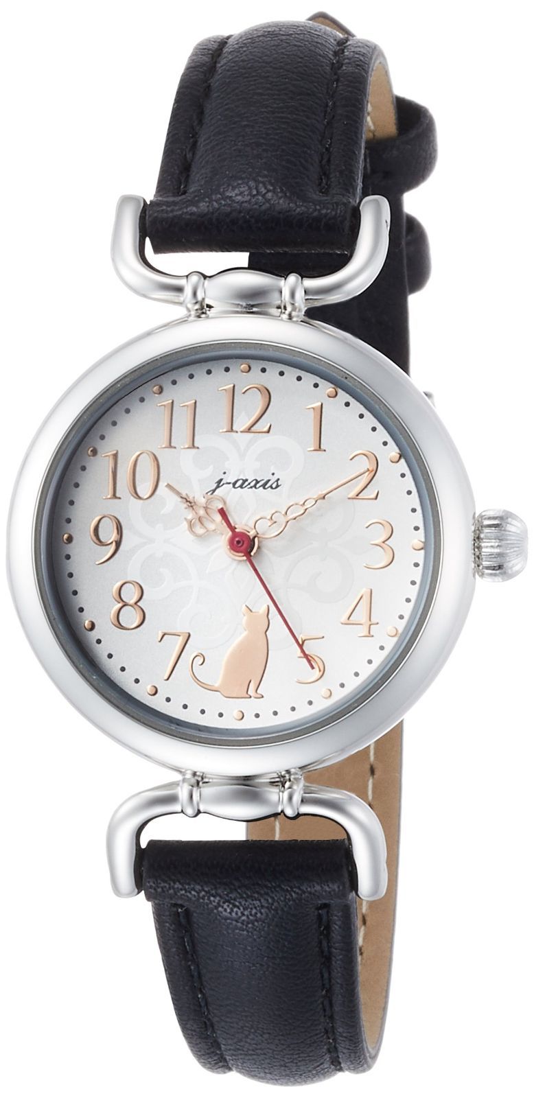 ブラック HL 194 BK アンティークアニマルアイコンウォッチ 腕時計 J アクシス