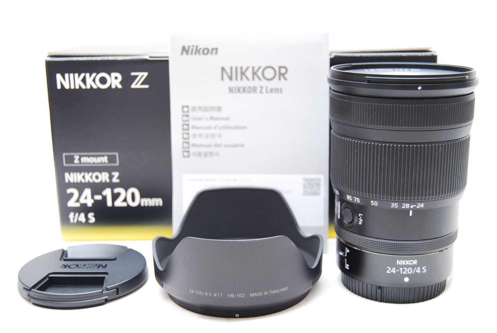 上 Nikon 標準ズームレンズ NIKKOR Z 24-120mm f4 S Zマウント NZ24-120 ニコン ブラック