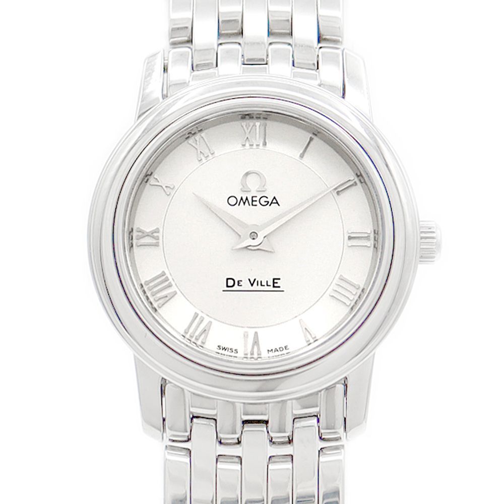 電池交換済 OMEGA オメガ DeVille デビル プレステージ ローマンイ