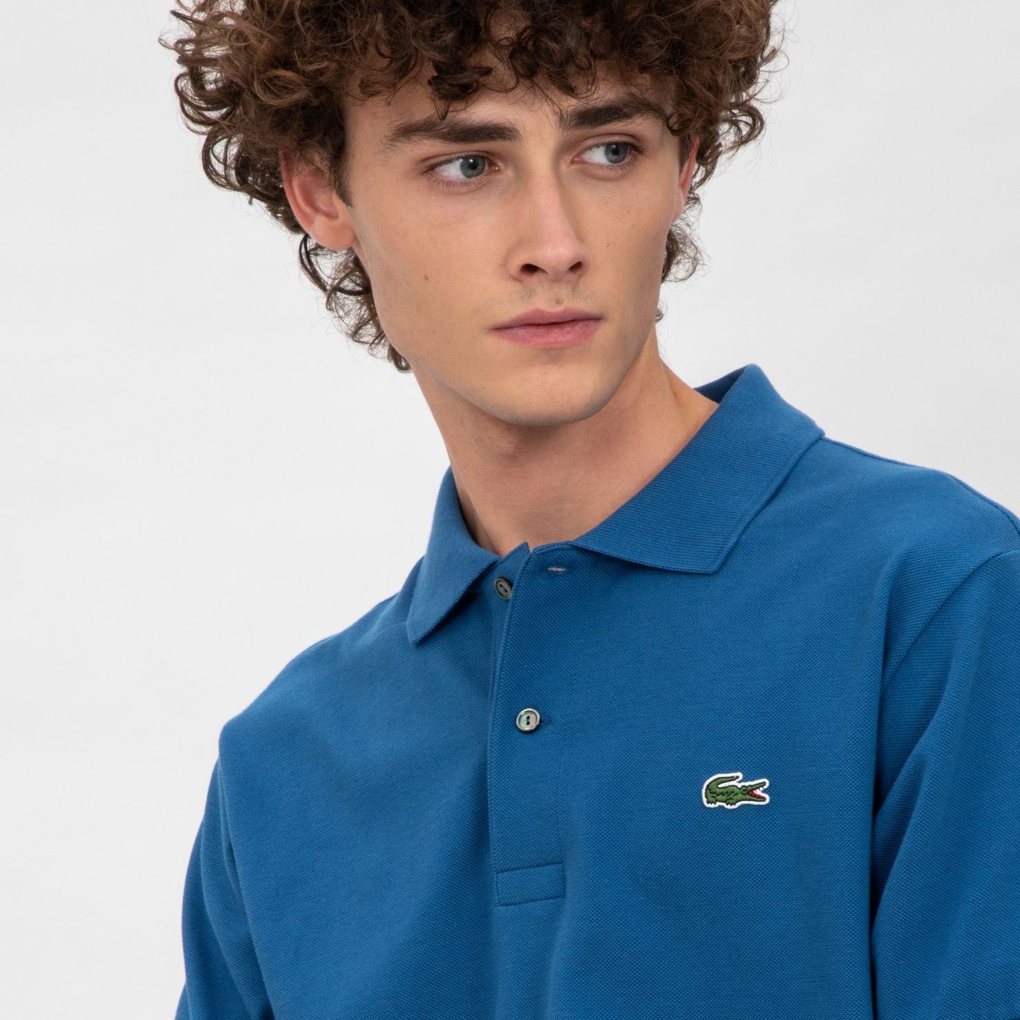 LACOSTE】ポロシャツ Sサイズ L1212-00-Z7Z半袖 メンズ ブルー