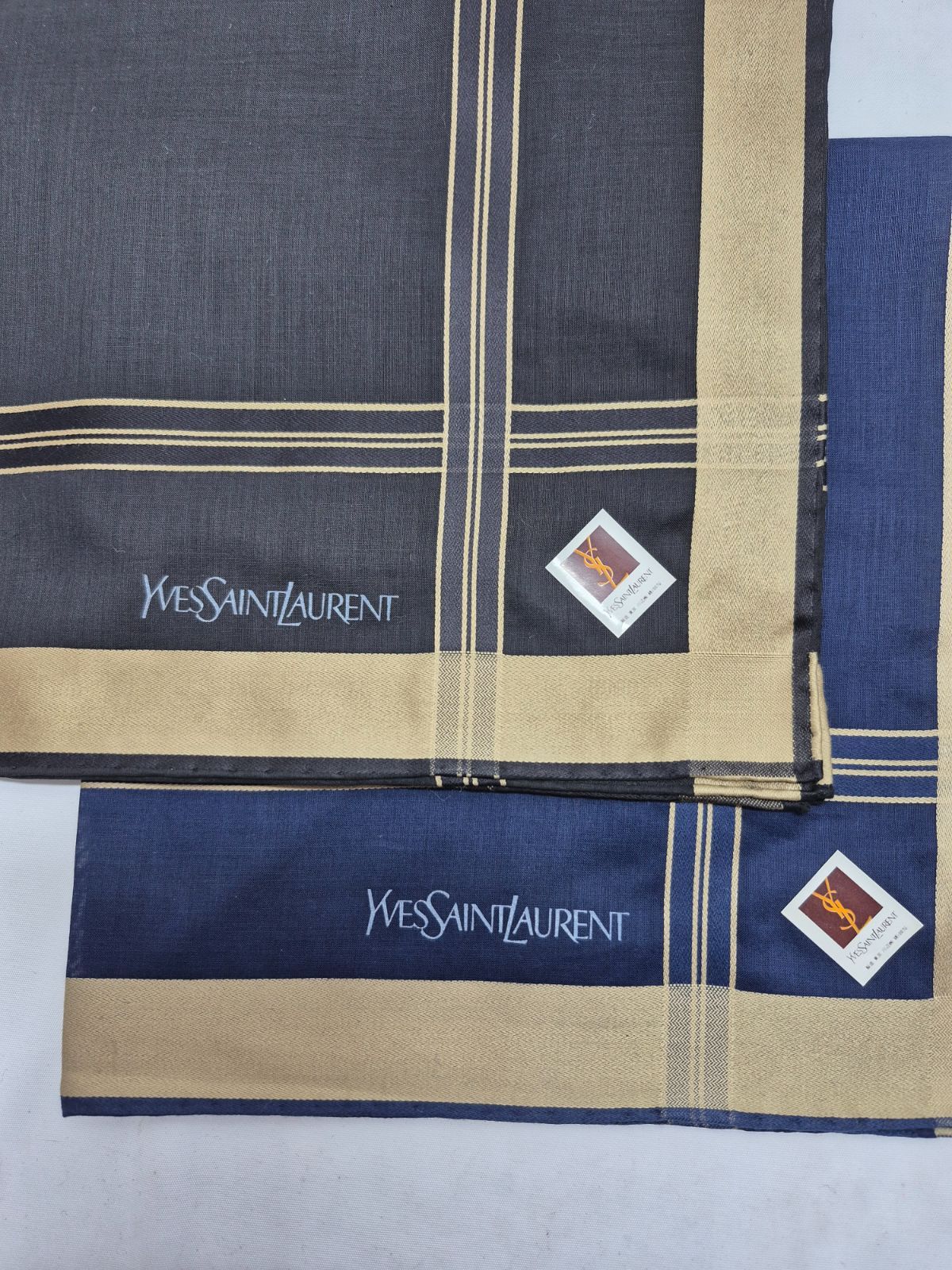 新品】YVES SAINT LAURENT メンズハンカチ セット - メルカリ