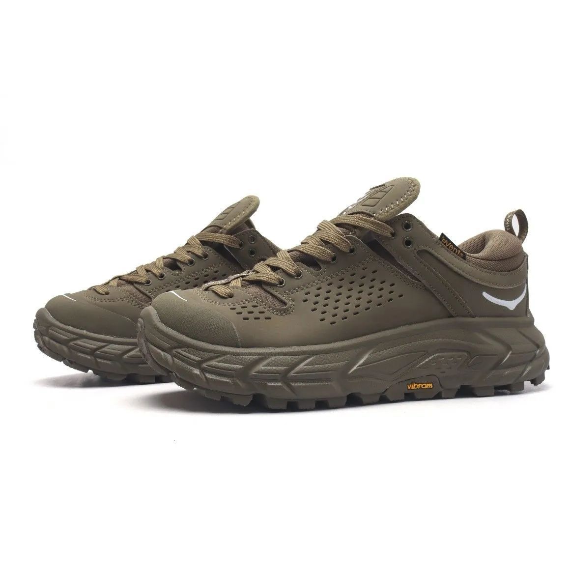 ホカオネオネ HOKA ONE ONE TOR ULTRA LOW WP|ローカットスニーカー ハイキング Burnt Olive