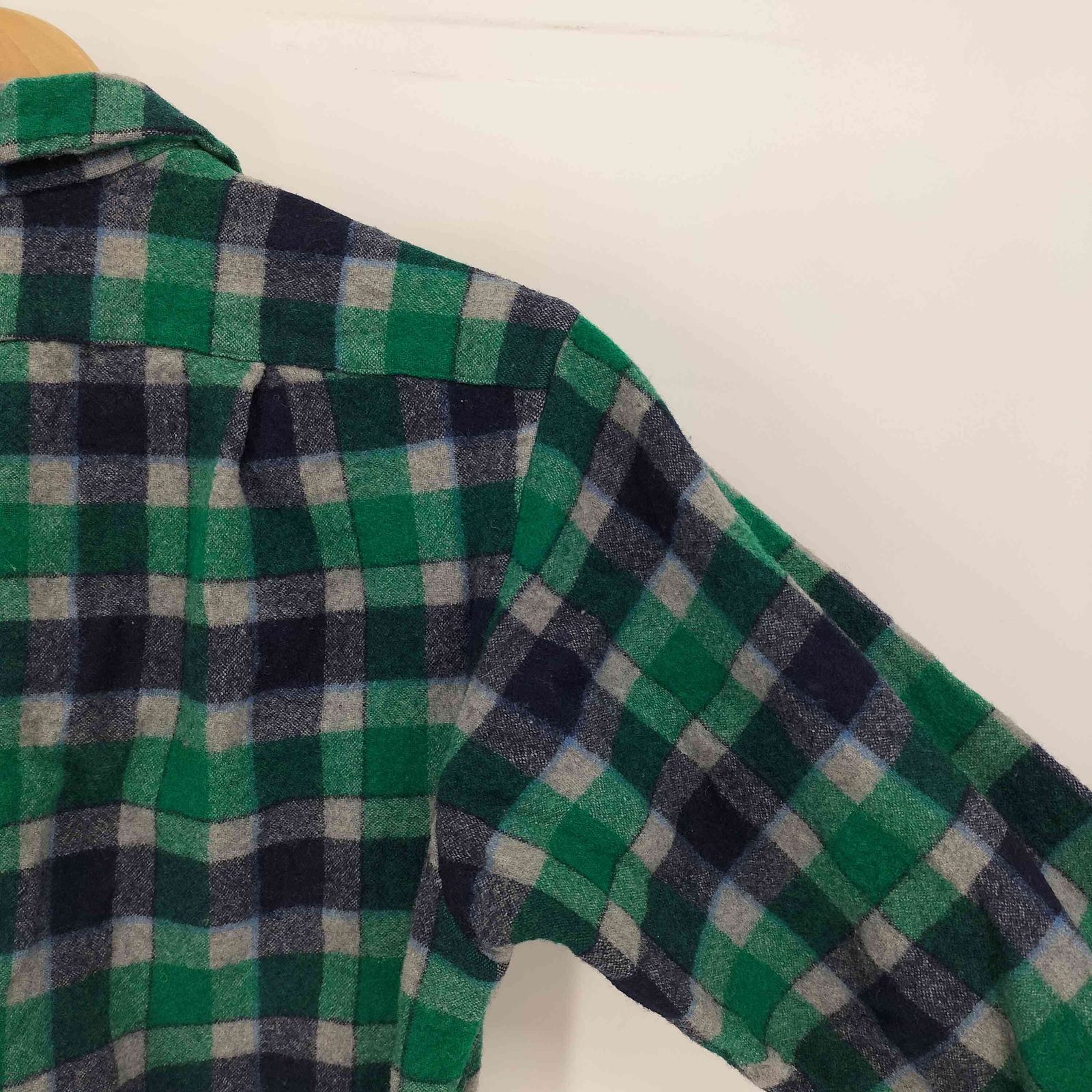 ペンドルトン PENDLETON 70S USA製 チェック柄 ウール L/S