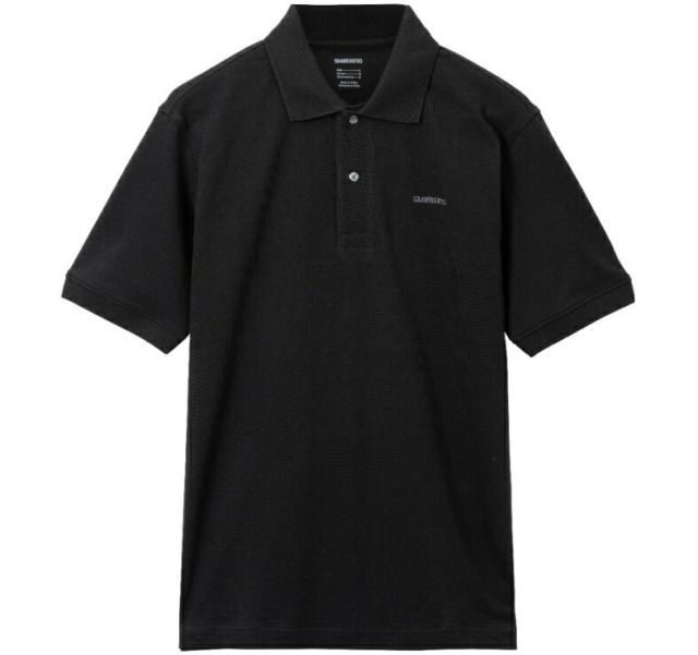シマノ プレステージ ポロシャツ SH-002W ブラック 2XL(3L)サイズ shimano 釣具 (SP)
