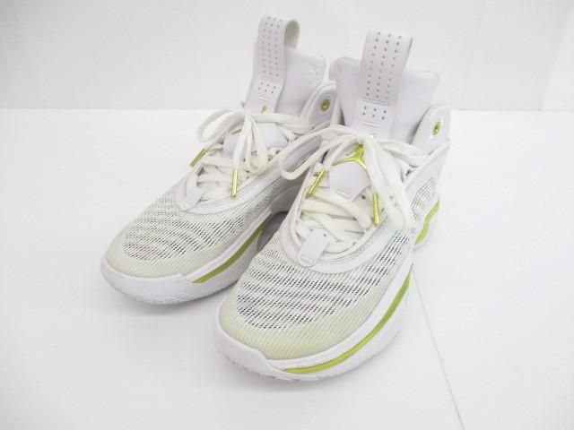 美品 ナイキ NIKE エア ジョーダン 36 SE PF DM7580-100 26cm ホワイト ゴールド メンズ