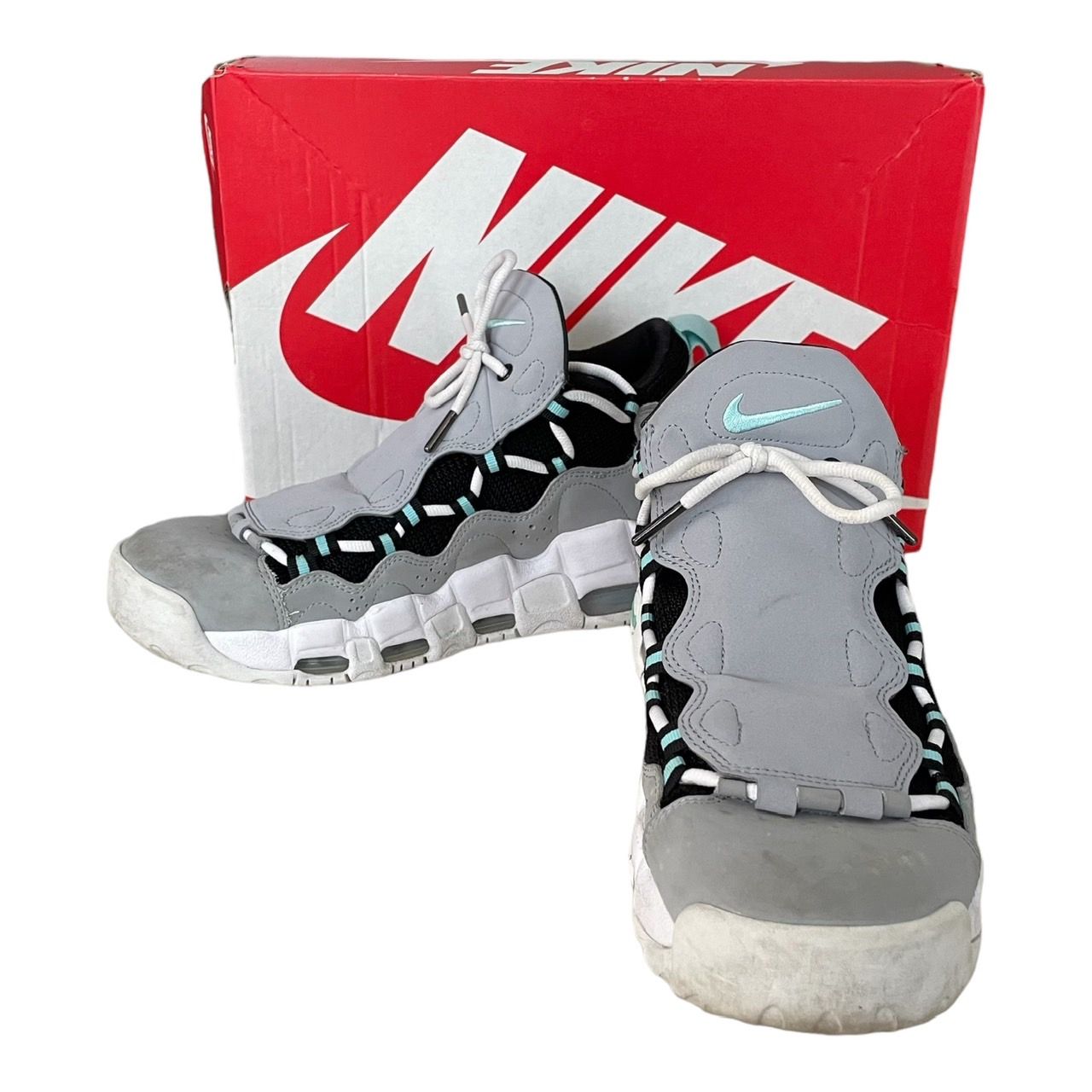 Nike air more money store island green