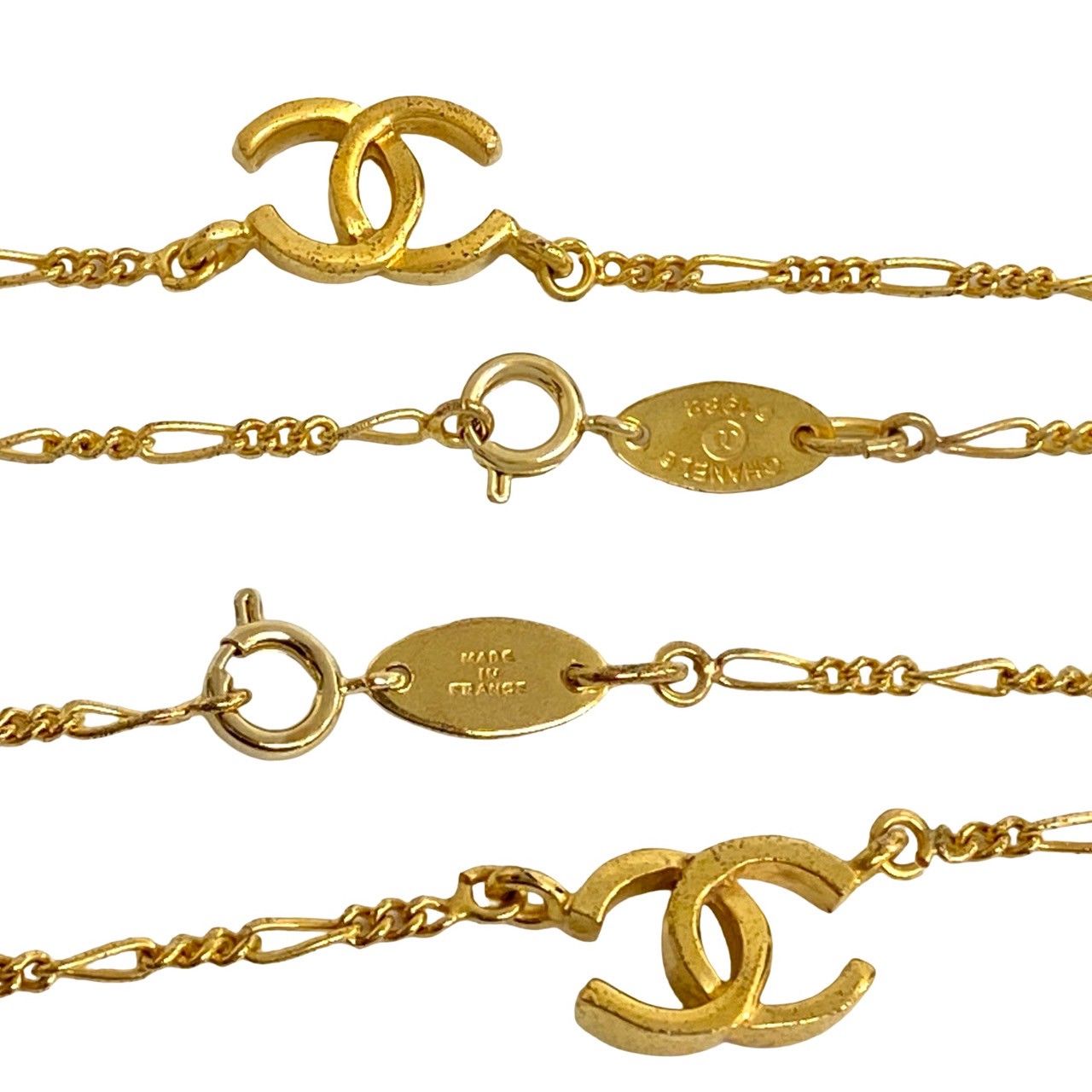 美品、正規CHANELシャネル、ヴィンテージクリアチョ－カ－、箱付き、レア CHANEL シャネル ミニマトラッセ14 ハーフフラップ チェーン