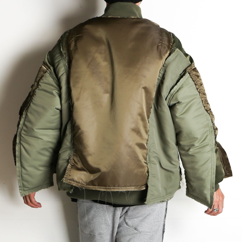 FACETASM LAYERD MA-1 JACKET - メルカリ