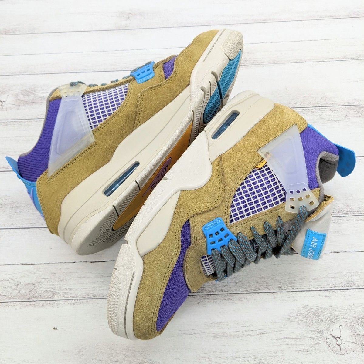 NIKE × UNION Air Jordan 4 SP Desert Moss DJ5718-300 US9 27cm