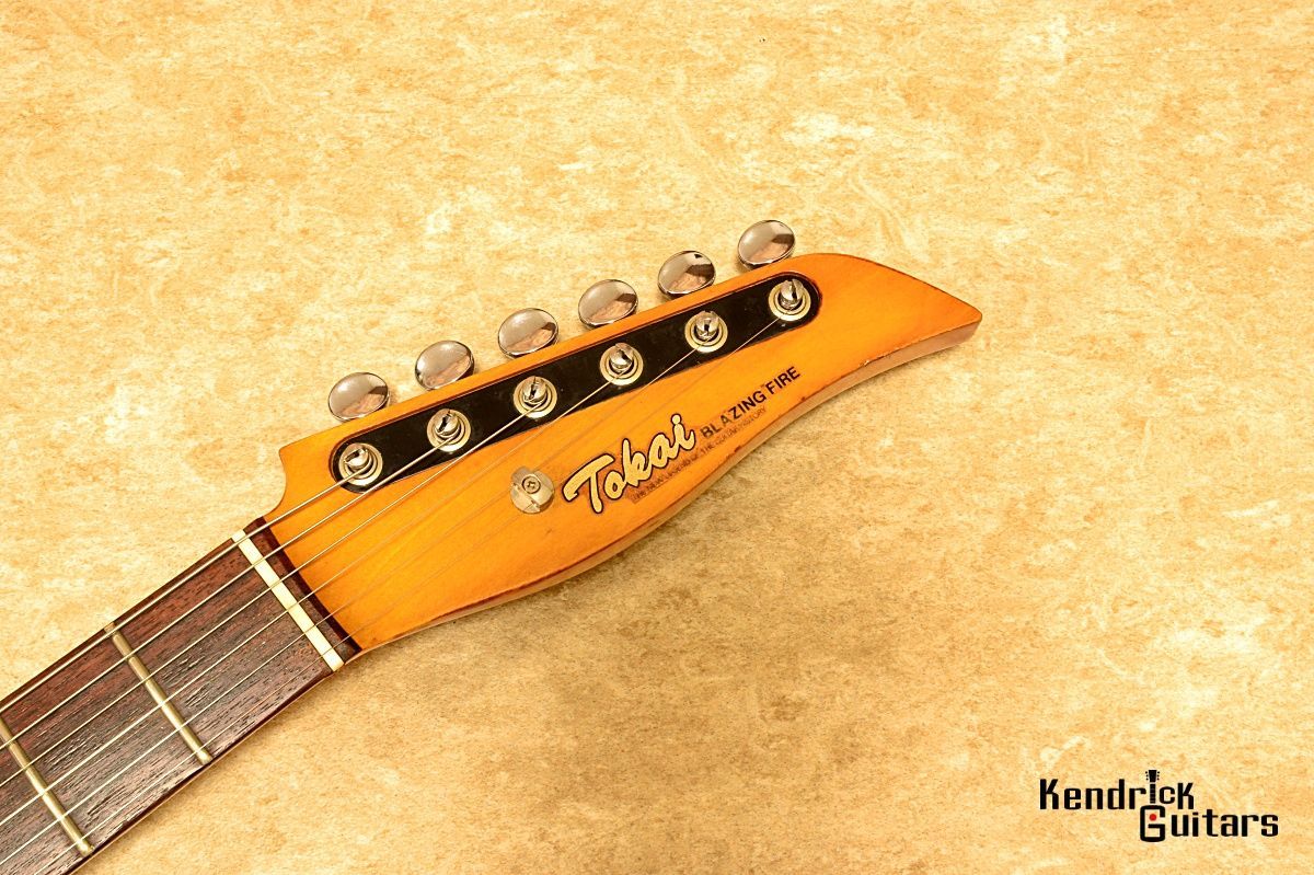 TOKAI  タルボ　アルミボディ　BLAZING FIRE TALBO Tokai Talbo Blazing Fire Aluminum 1980s – Chicago Music Exchange