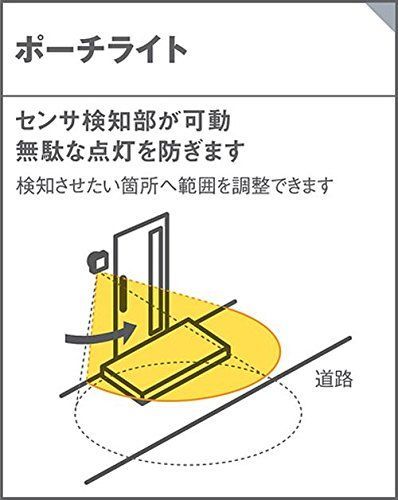 特価商品】パナソニック(Panasonic) LED ポーチライト 壁直付型 40形