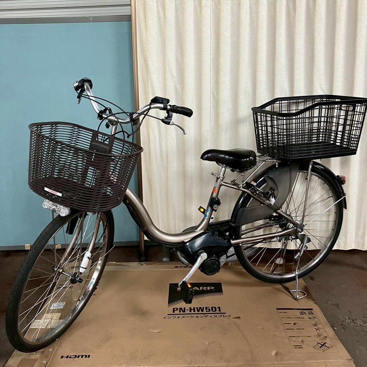 ヤマハ電動アシスト自転車 PAS Natura 倉庫保管品　【引き取り限定】値引 ヤマハ電動アシスト自転車 PAS Natura 倉庫保管品 【引き取り