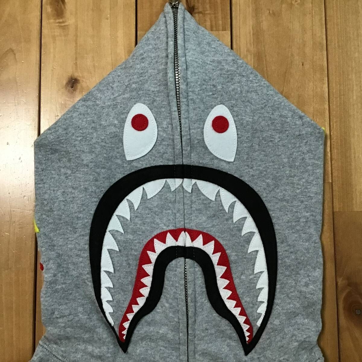 2005年 2nd シャーク パーカー Sサイズ shark full zip hoodie a