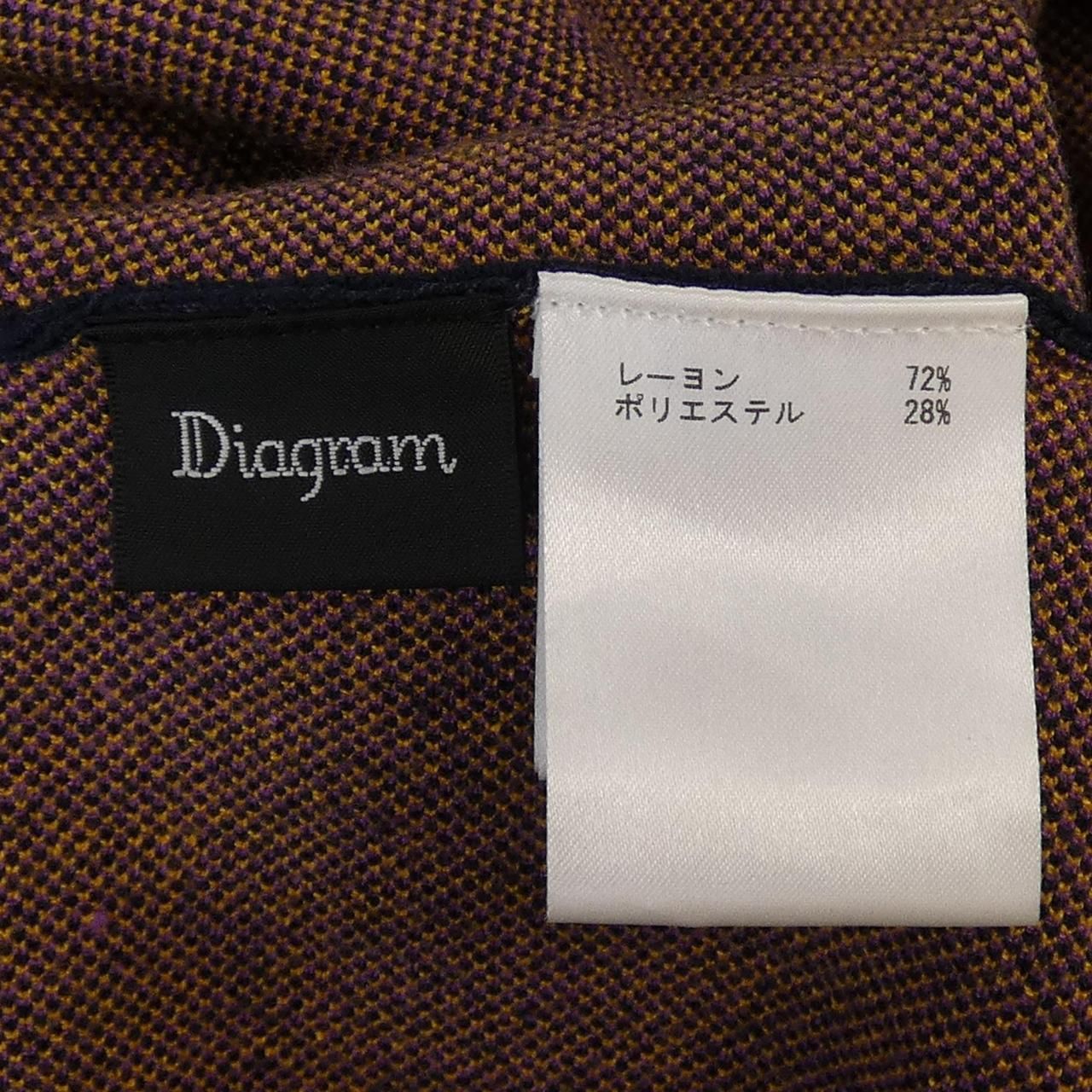 ダイアグラム Diagram スカート NICORILABO_COM