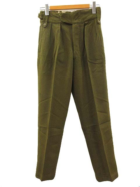 ヴィンテージ VINTAGE 60s イギリス軍 No2 ドレスパンツ ウール トラウザー スラックス ブリティッシュアーミー ミリタリー size21