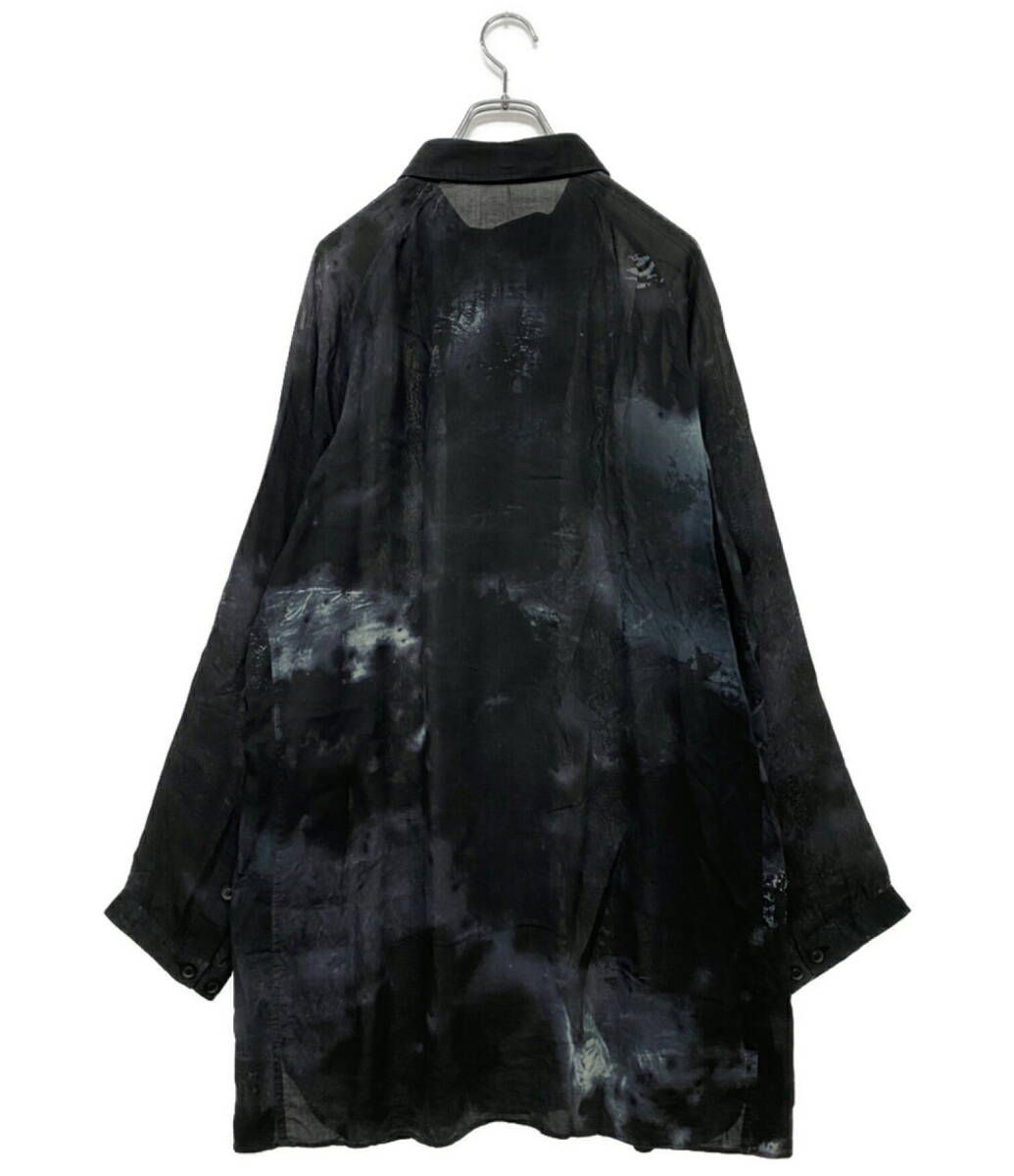 24ss YOHJI YAMAMOTO POUR HOMME G3 C J-PT SIDE GUSSET B 長袖シャツ ヨウジヤマモト プールオム