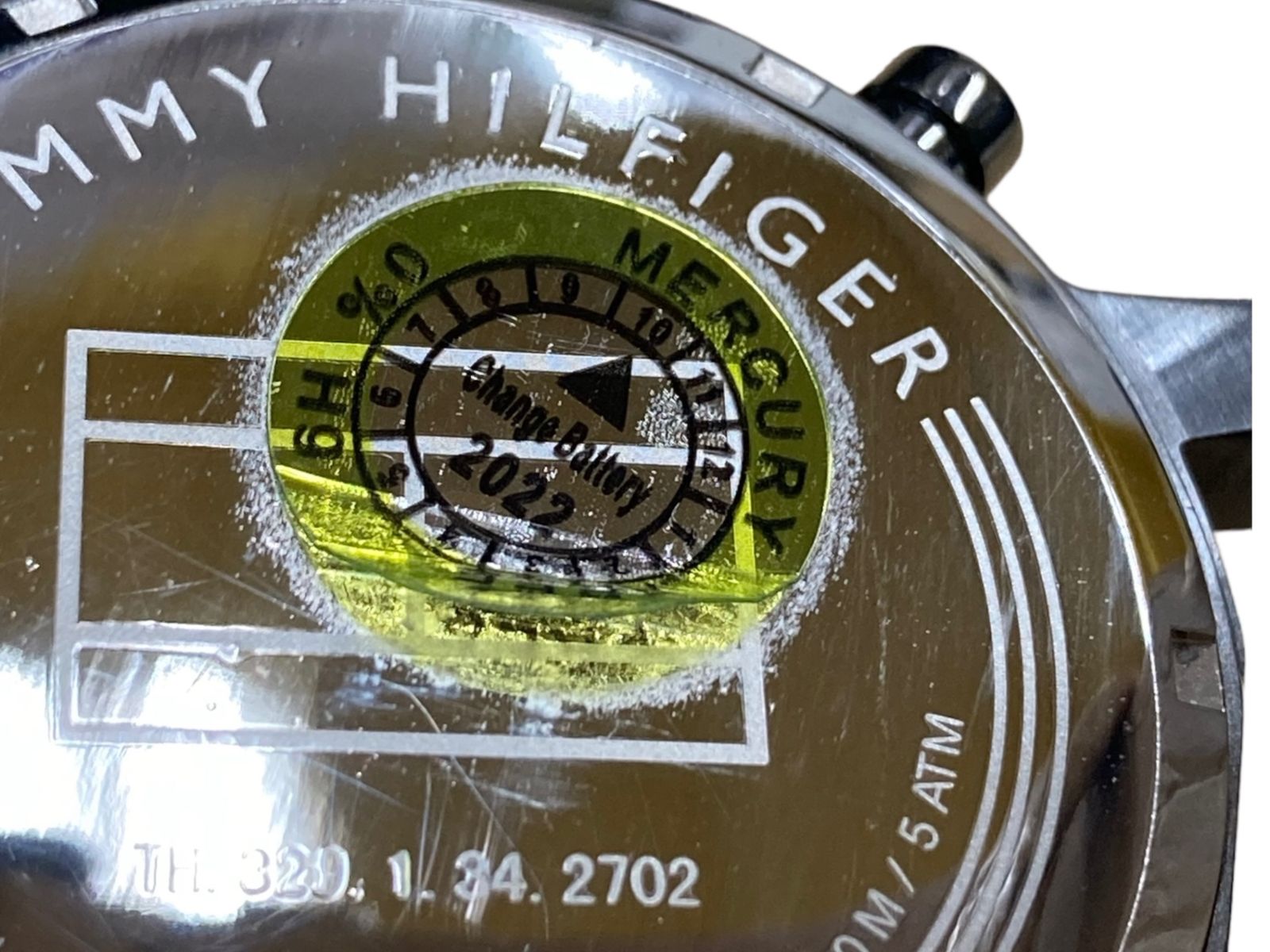 TOMMY HILFIGER (トミーヒルフィガー) アナログ腕時計 レザーベルト TH.329.1.34.2702 1710399 ベージュ ...