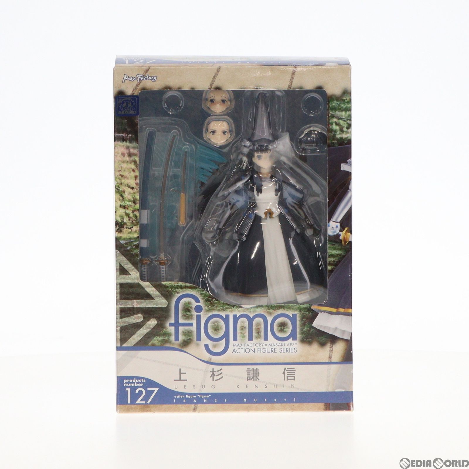 Max Factory - figma(フィグマ) 127 上杉謙信(うえすぎけんしん) ランス・クエスト 完成品 可動フィギュア マックスファクトリー Amazon | [FIG]figma(フィグマ) 127 上杉謙信(うえすぎけんしん