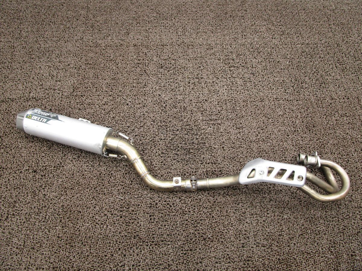 XR250モタード 社外 デルタ マフラー サイレンサー □A1705！MD30