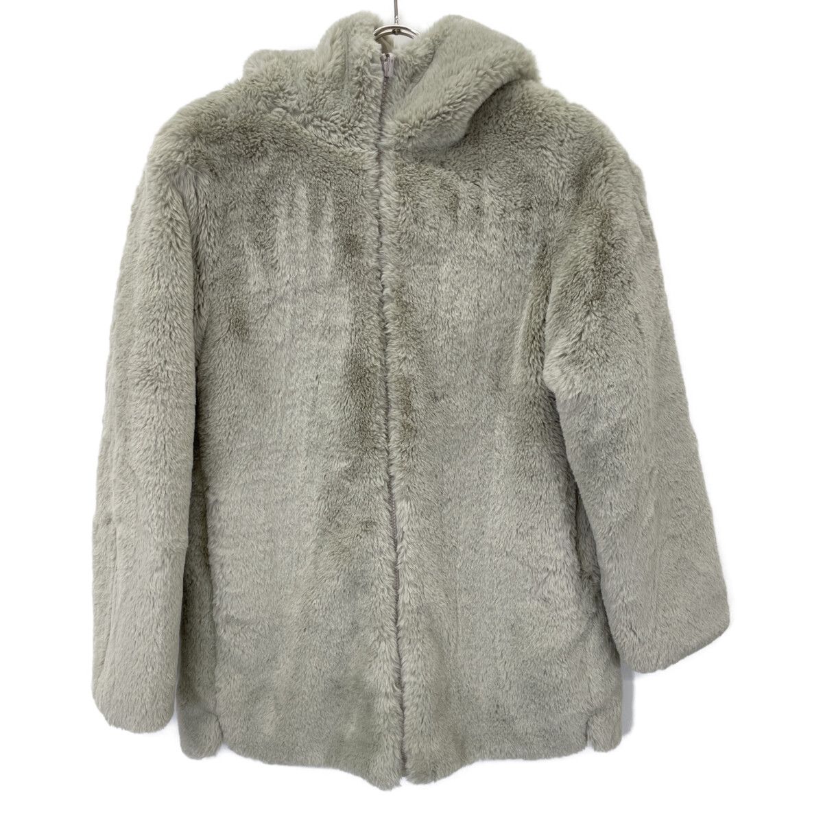 SAVE THE DUCK セイブザダック グレー BRIDGET D40070W FURY リバーシブルエコファージャケット 表記無し