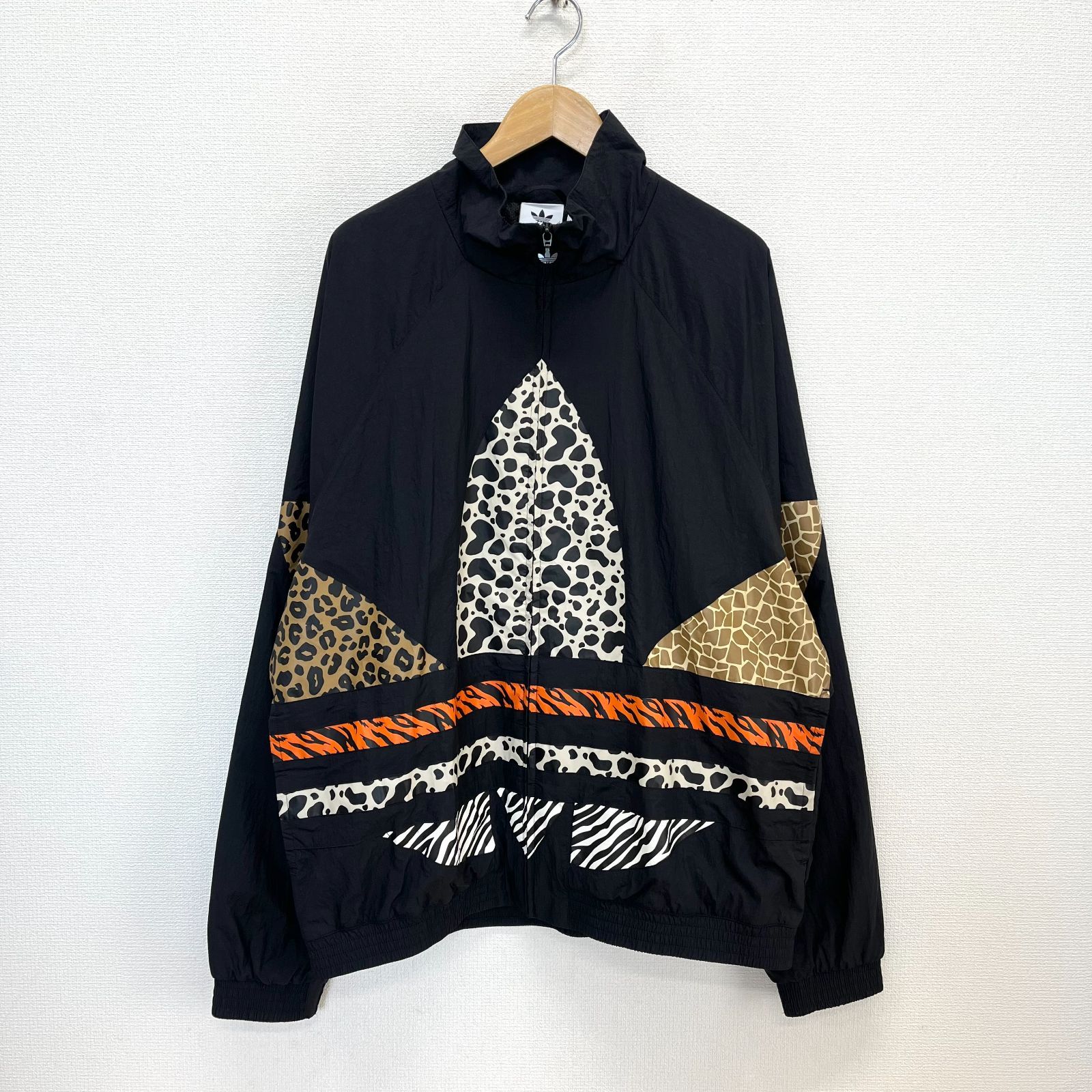 【美品】adidas　トレフォイルロゴ　アディダス　トラックジャケット 00s adidasアディダス トレフォイル ロゴ刺繍 トラック