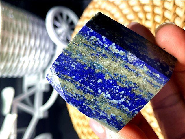 ◆AAA級天然ラピスラズリ 原石B86O3/214O10C ◇AAA級天然ラピスラズリ 原石B86O3/277O07A - メルカリ