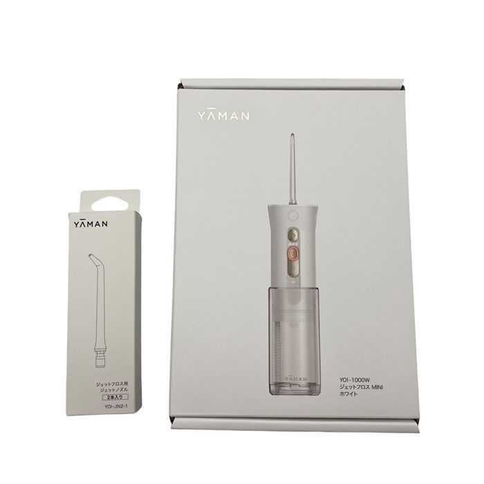 YAMAN ジェットフロス MINI ホワイト YAMAN ジェットフロス mini ホワイト 新品未使用 ケース、ノズル付き