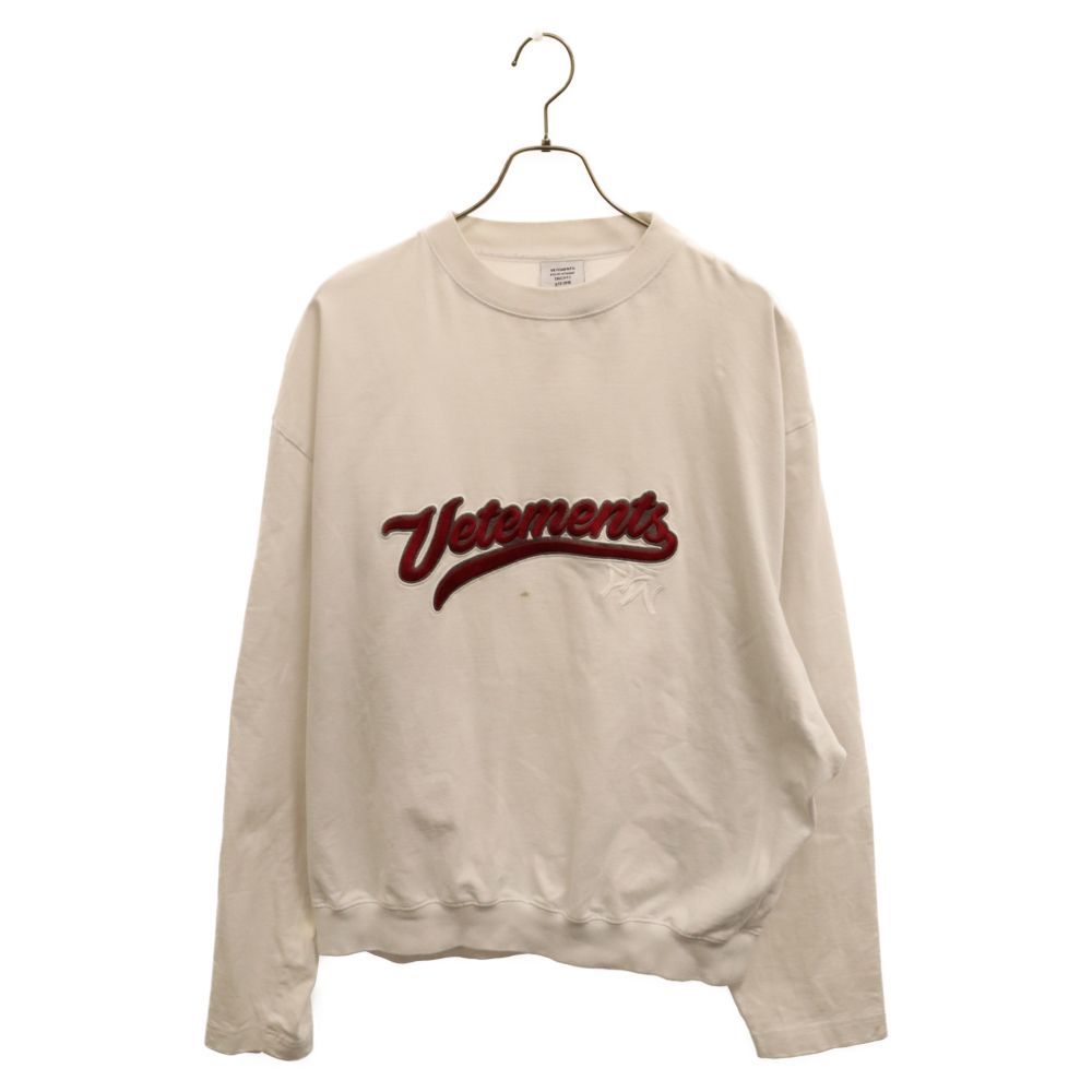 ヴェトモン VETEMENTS 18SS ベースボールロゴ 刺繍 Tシャツ 【公式通販】