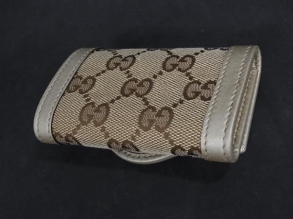 GUCCI グッチ キーケース インターロッキングG 282432 ベージュ  