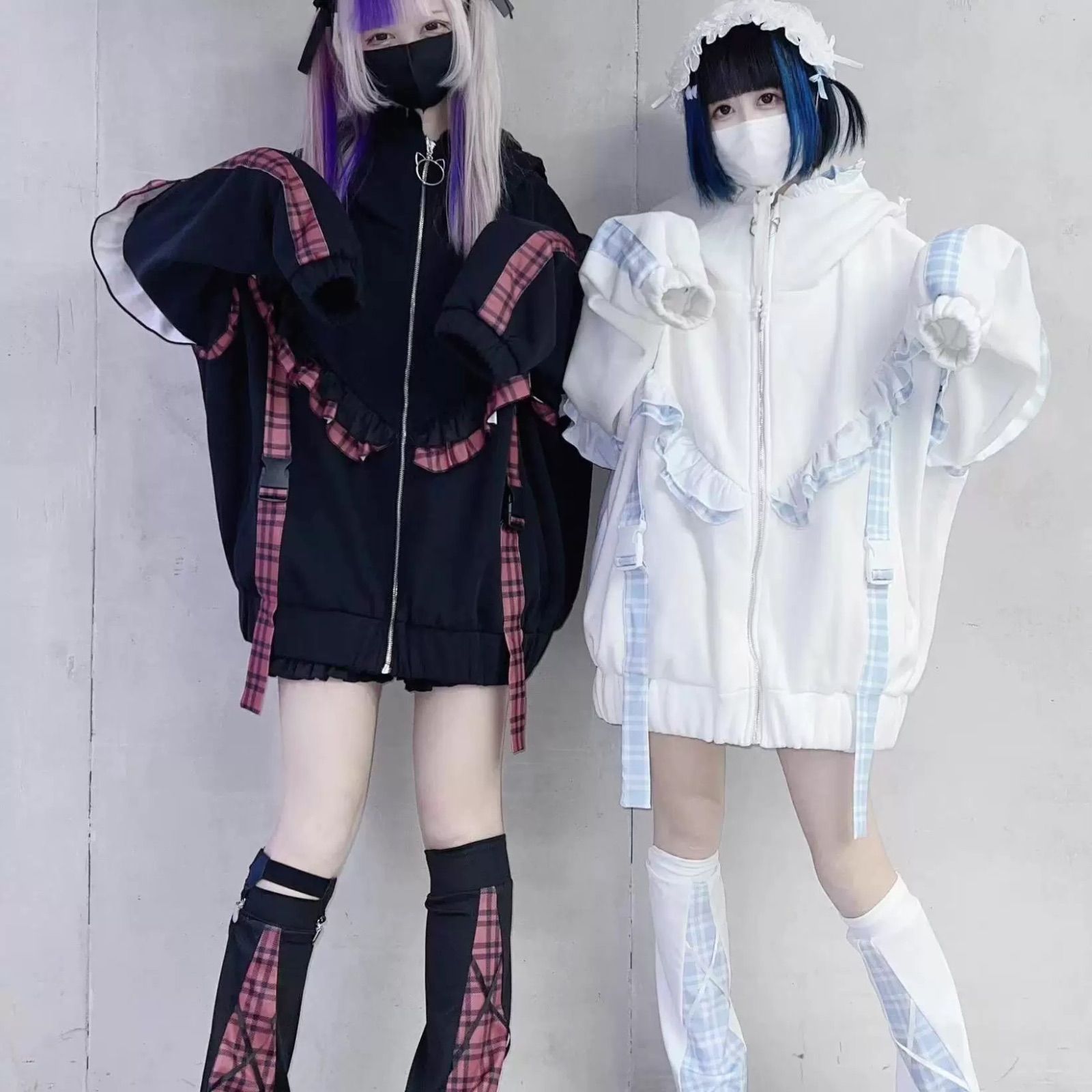 ベスト 長袖リブニット プリーツスカート 3点セット