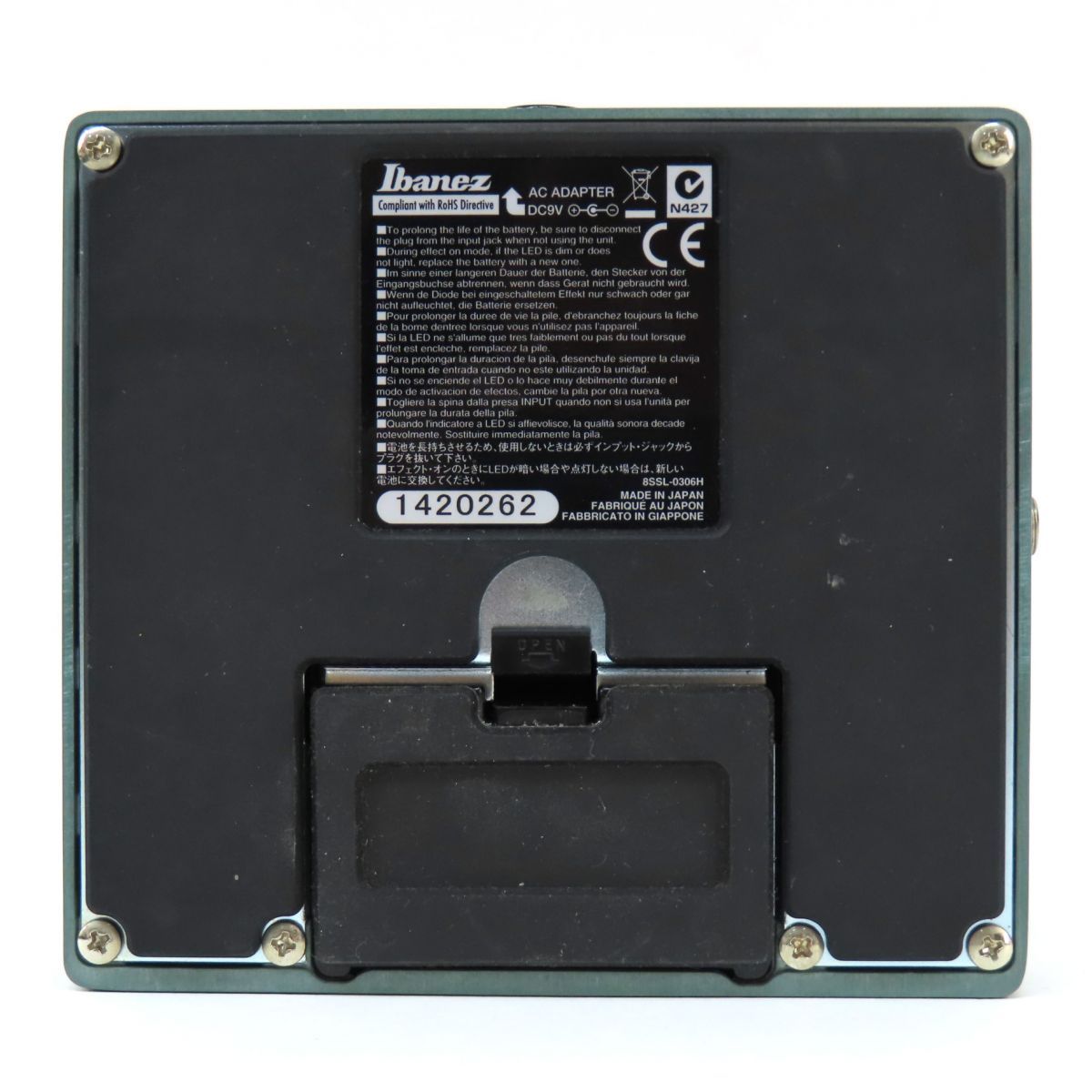 Ibanez アイバニーズ TS808DX TUBE SCREAMER ギター用 エフェクター