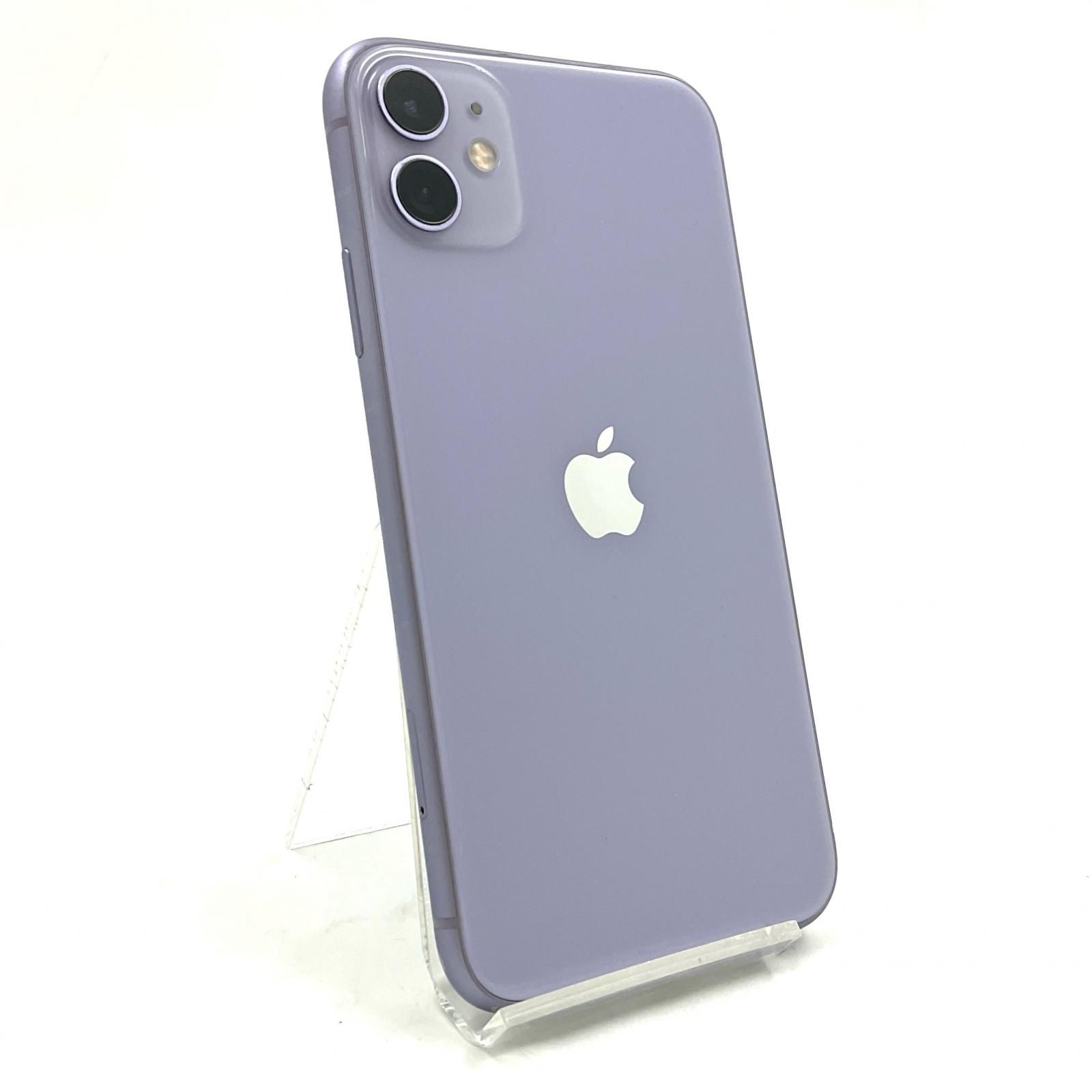 iPhone 11 64GB パープル Softbank 白ロム 75%【難有】【最速 iPhone 11 64GB パープル Softbank 白ロム 75%【難有】【最速