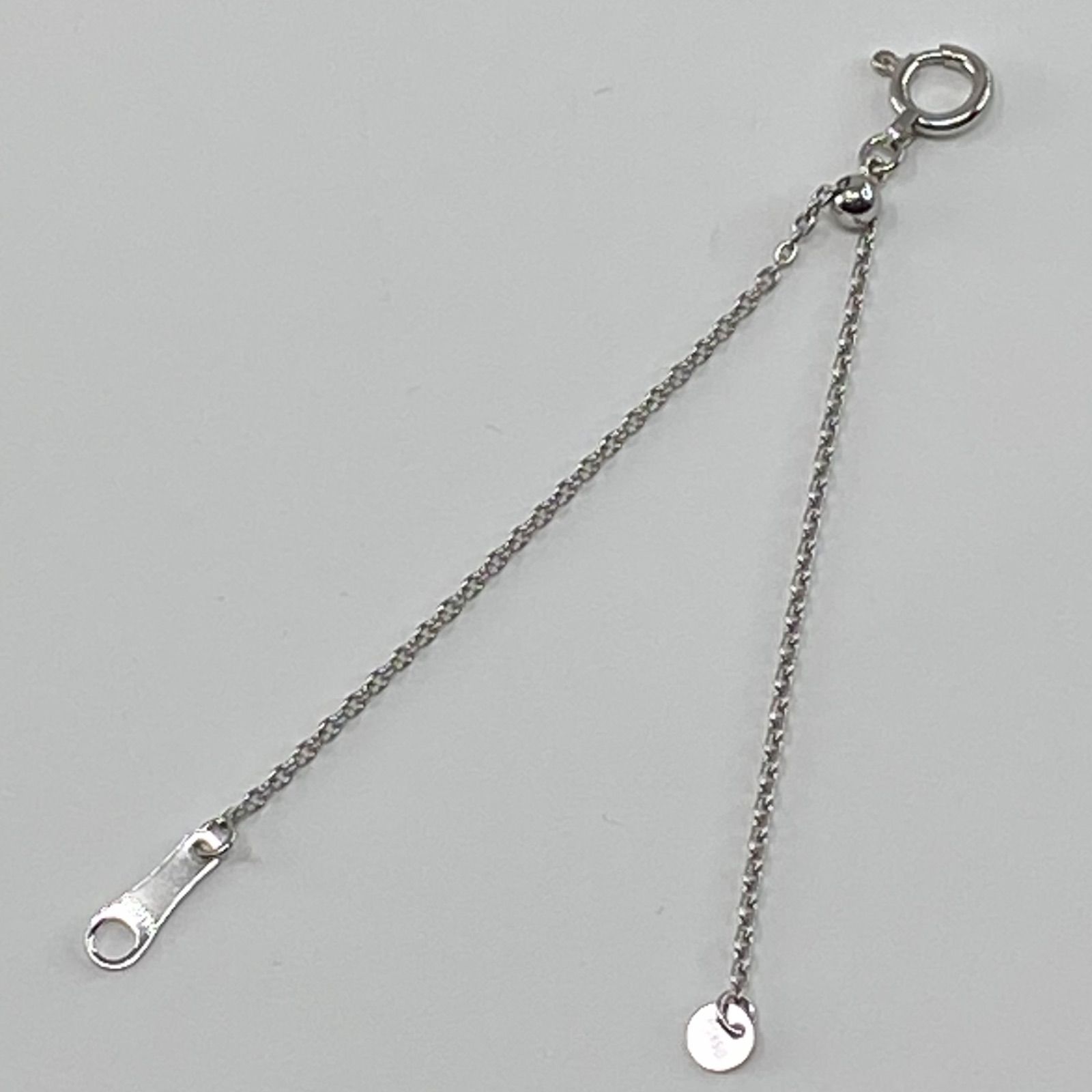 pt850 華奢 喜平 チェーン に スライド式 金具 10センチ｜ファッション 