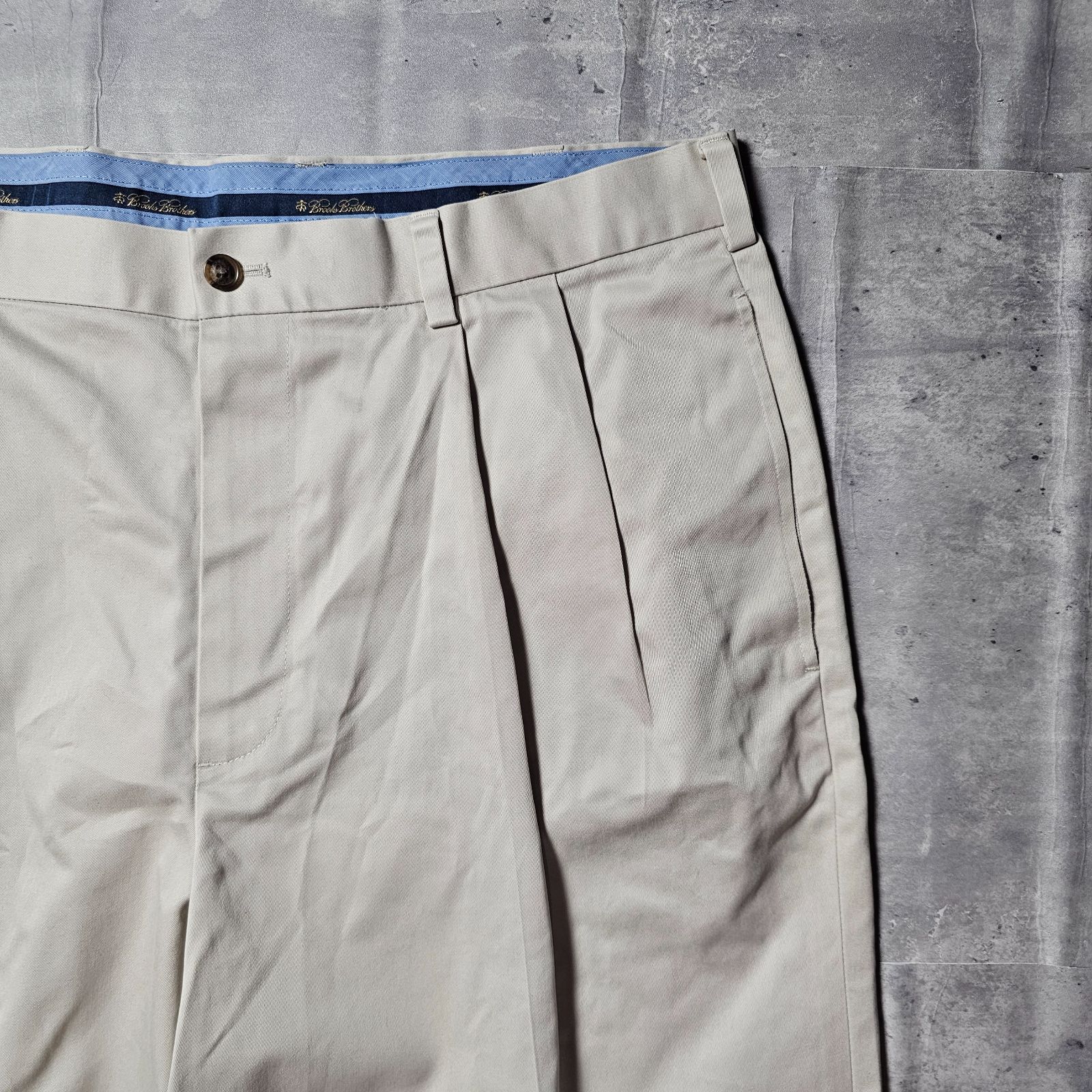 Brooks Brothers 2タック チノショーツ W34 ベージュ Brooks Brothers 2タック チノショーツ W34 ベージュ - メルカリ