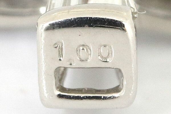 ダイヤモンド ネックレス クロスモチーフ D1.00ct PT850 - 夢市場