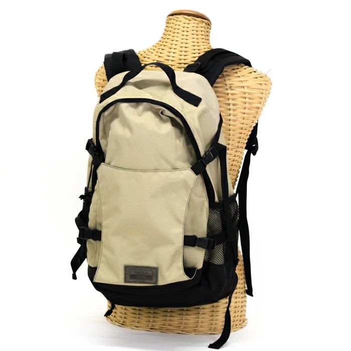 極美品】ダンヒルネイビーナップサックバッグパックロゴ型押し