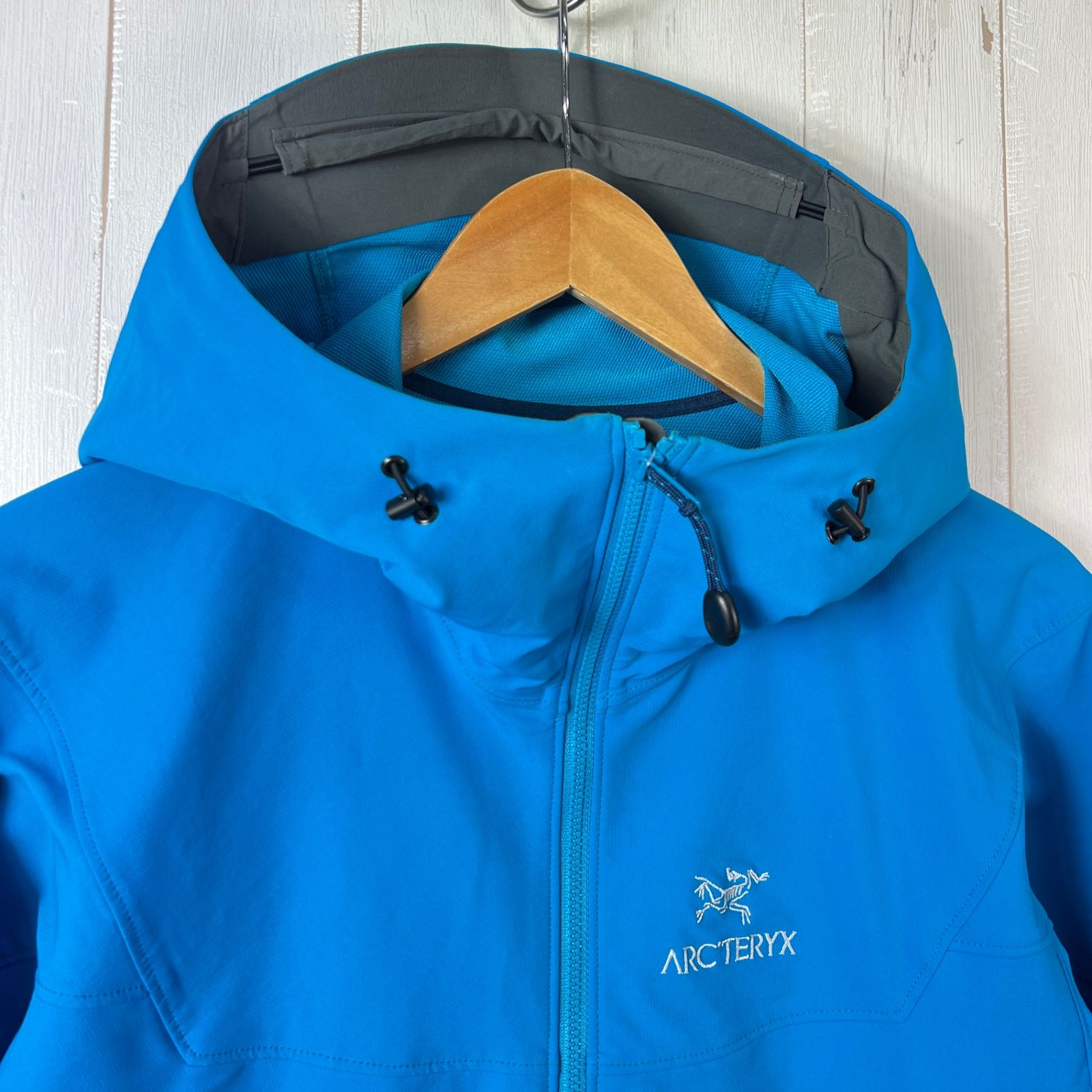 Men s ブルー系 Arcteryx アークテリクス ガンマ LT フーディ Gamma Hoody Adriatic Blue ナイロン ウェア トップス アウター ジャケット ソフトシェル z A